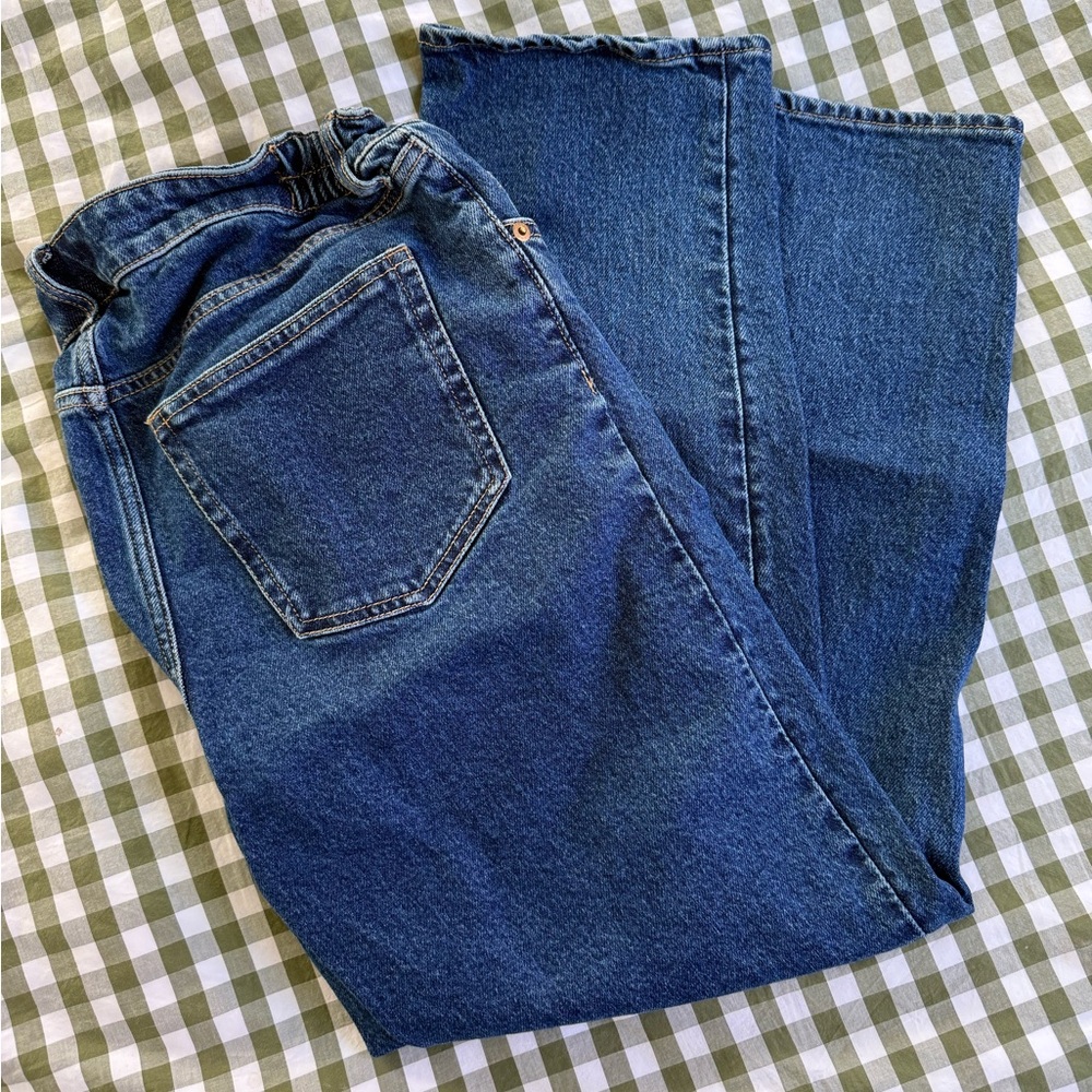 H&M Mama Before & After Straight Low Ankle Jeans - Picture 4 of 4